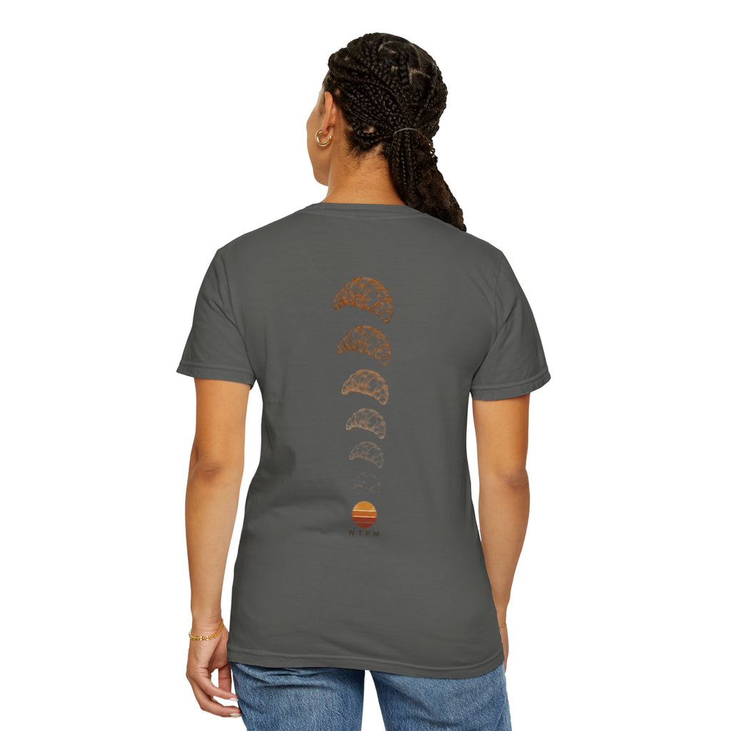 Sunset Croissant -  'WYTM' Graphic Tee