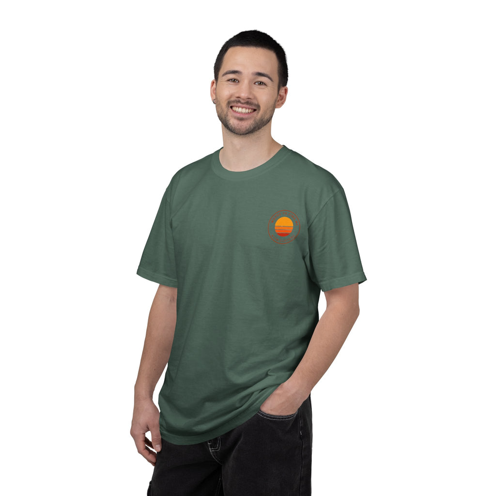 Sunset Croissant -  'WYTM' Graphic Tee