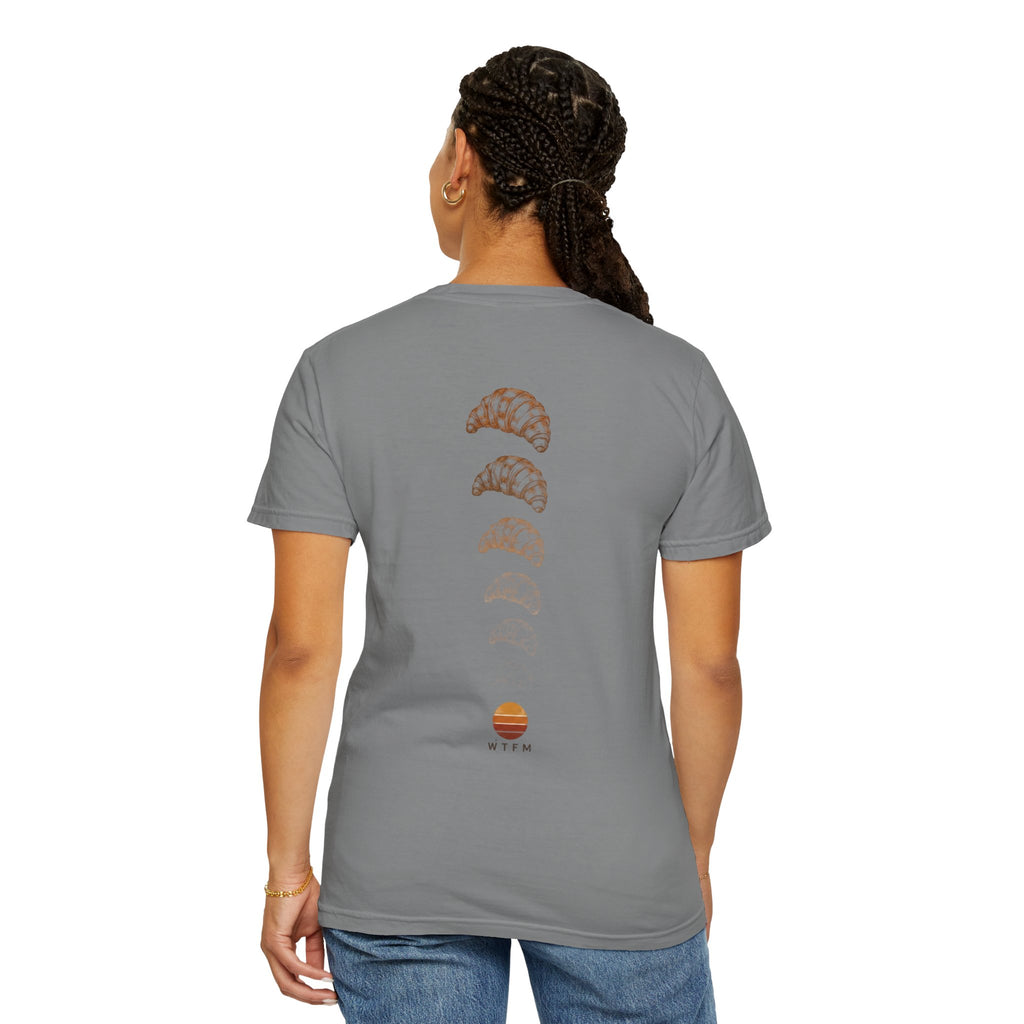 Sunset Croissant -  'WYTM' Graphic Tee