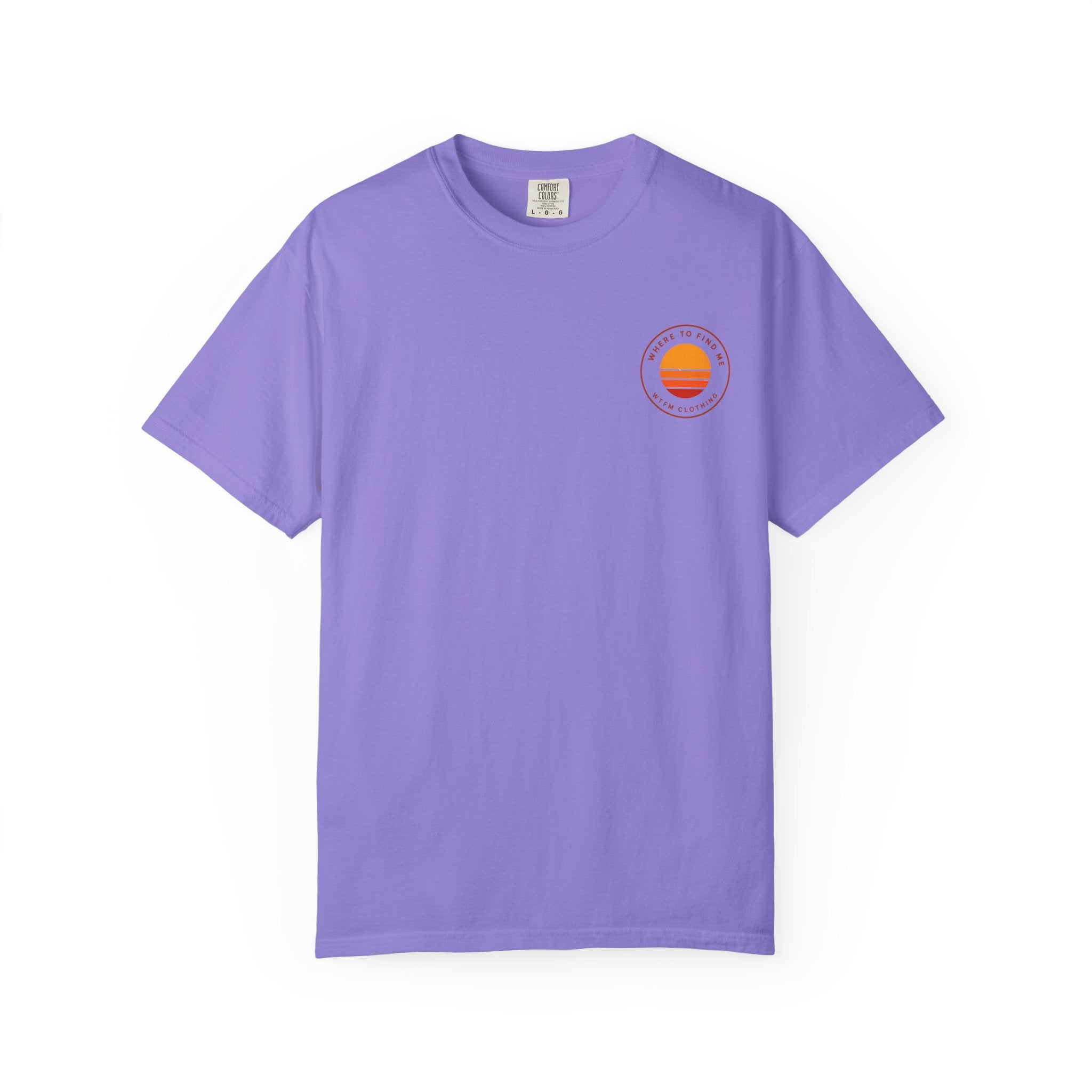 Surf Stack Graphic T-Shirt — Vintage Sunset Surfboards Tee