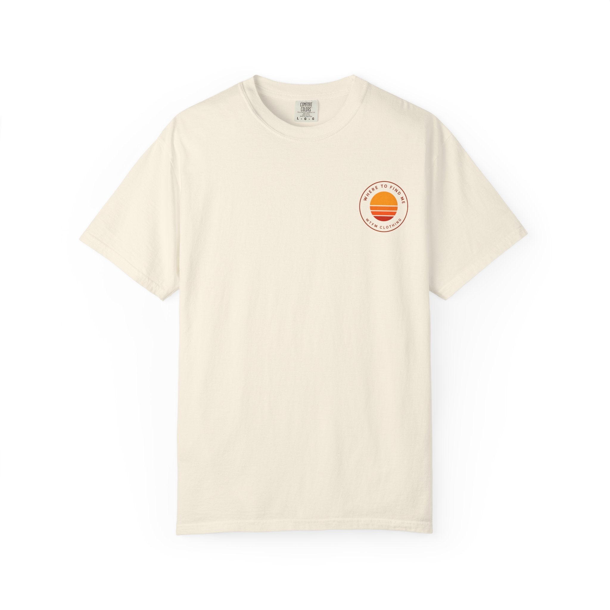 Sunset Croissant -  'WYTM' Graphic Tee