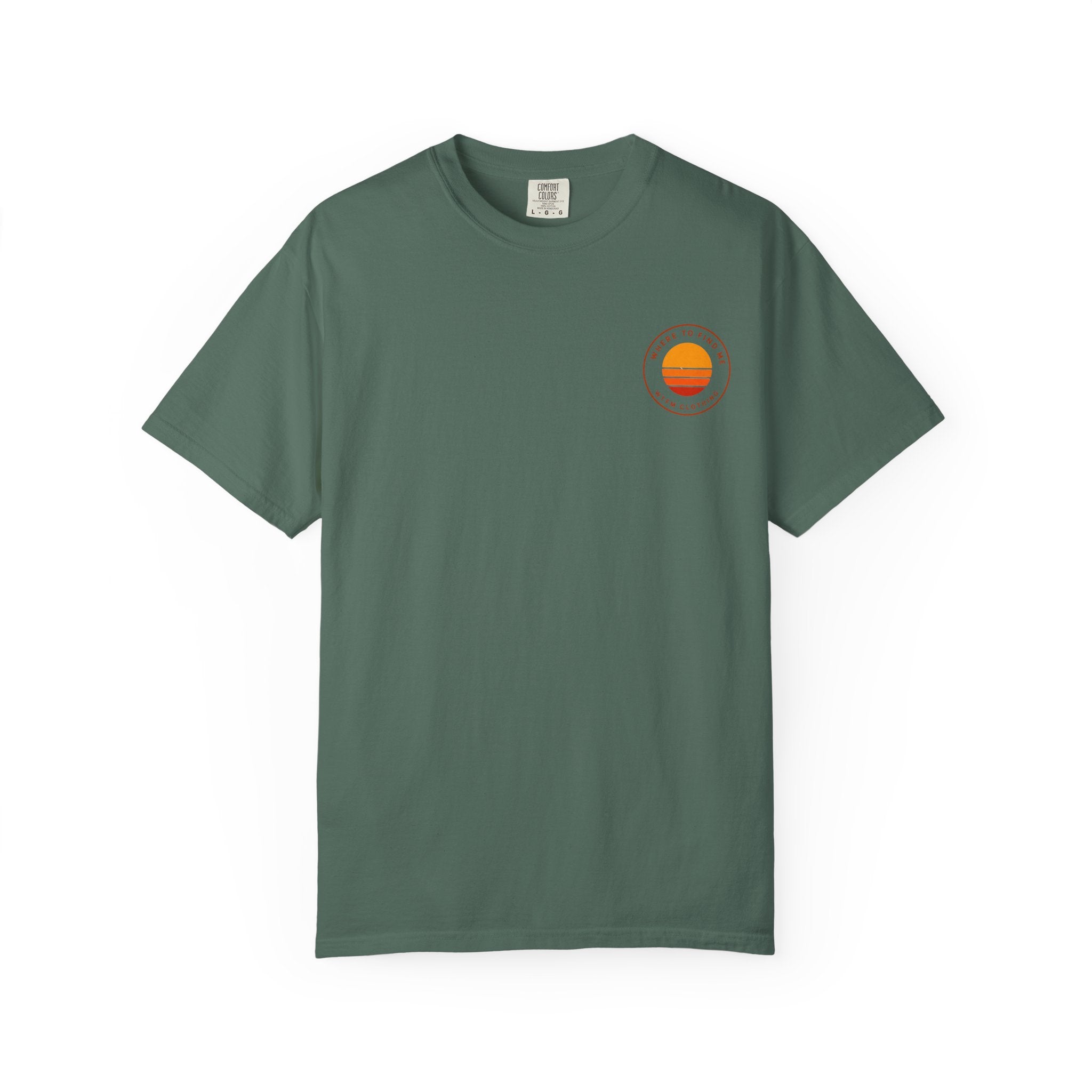Sunset Croissant -  'WYTM' Graphic Tee