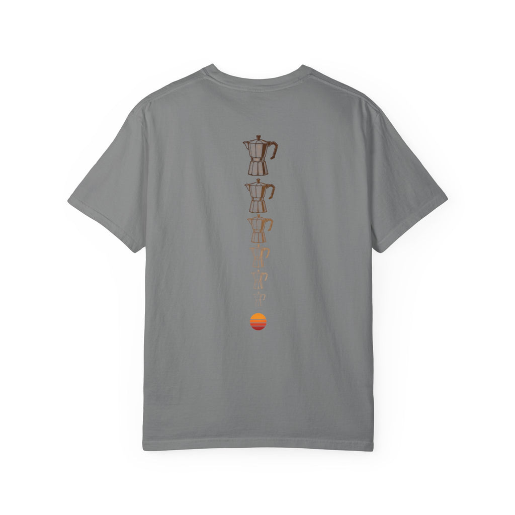 Sunset Moka Pot - WTFM - T-shirt