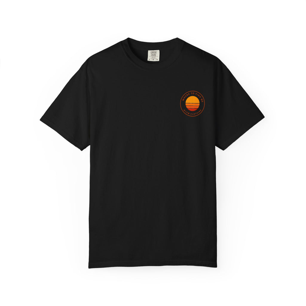 Sunset Croissant -  'WYTM' Graphic Tee