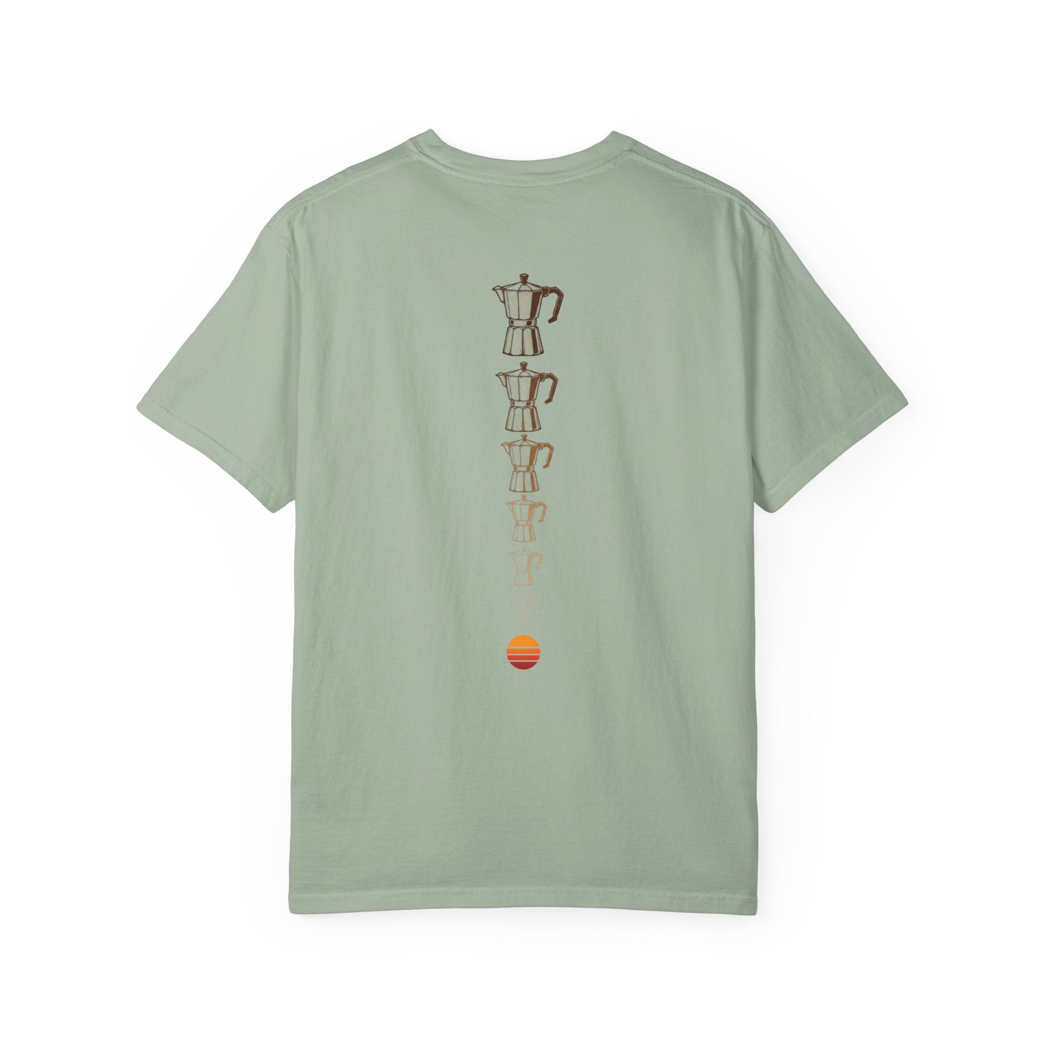 Sunset Moka Pot - WTFM - T-shirt