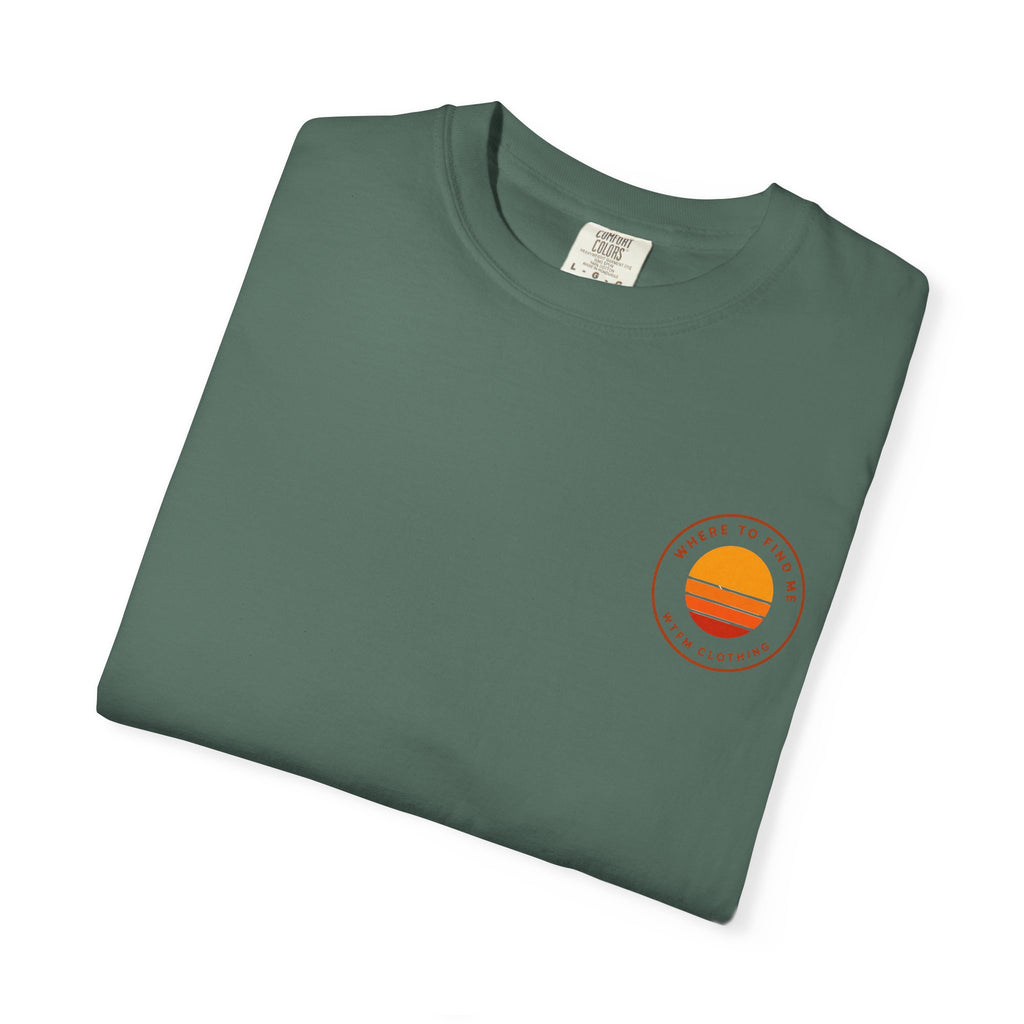 Surf Stack Graphic T-Shirt — Vintage Sunset Surfboards Tee