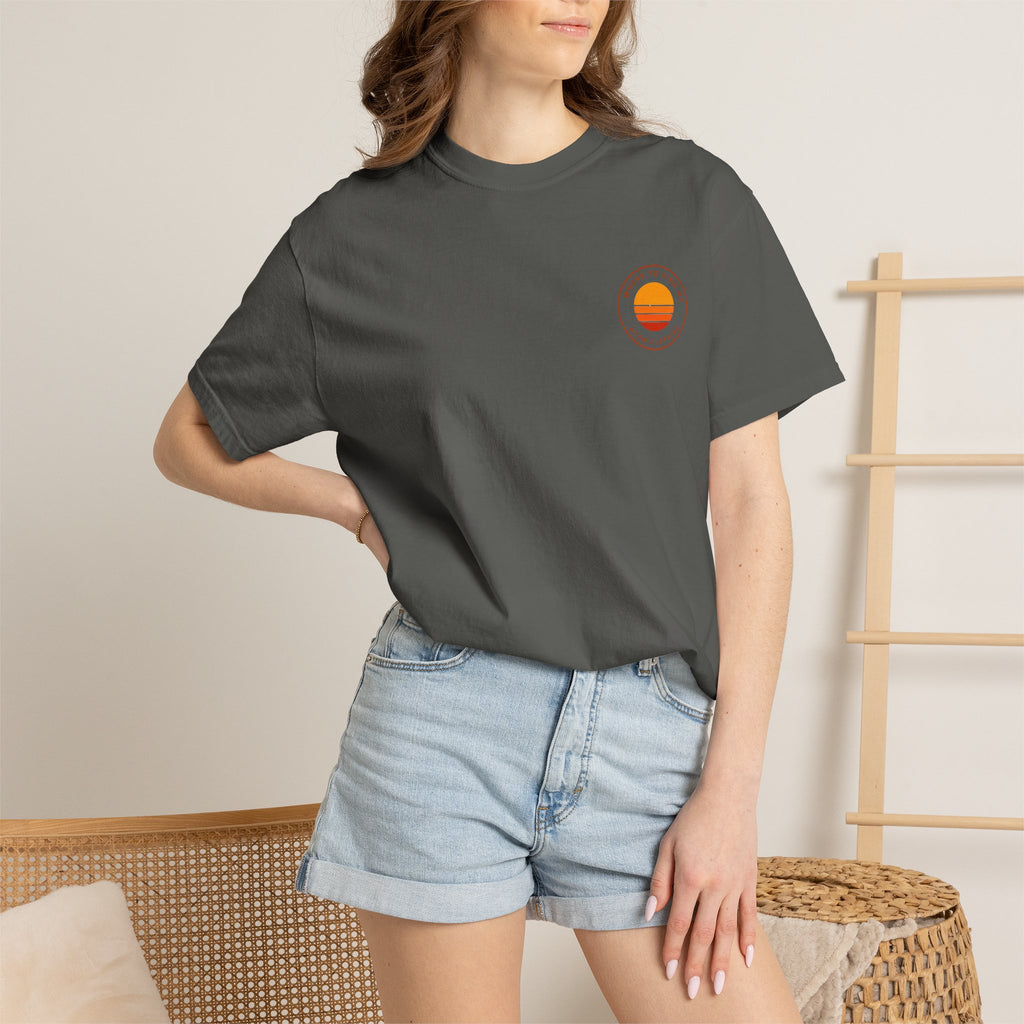 Sunset Croissant -  'WYTM' Graphic Tee