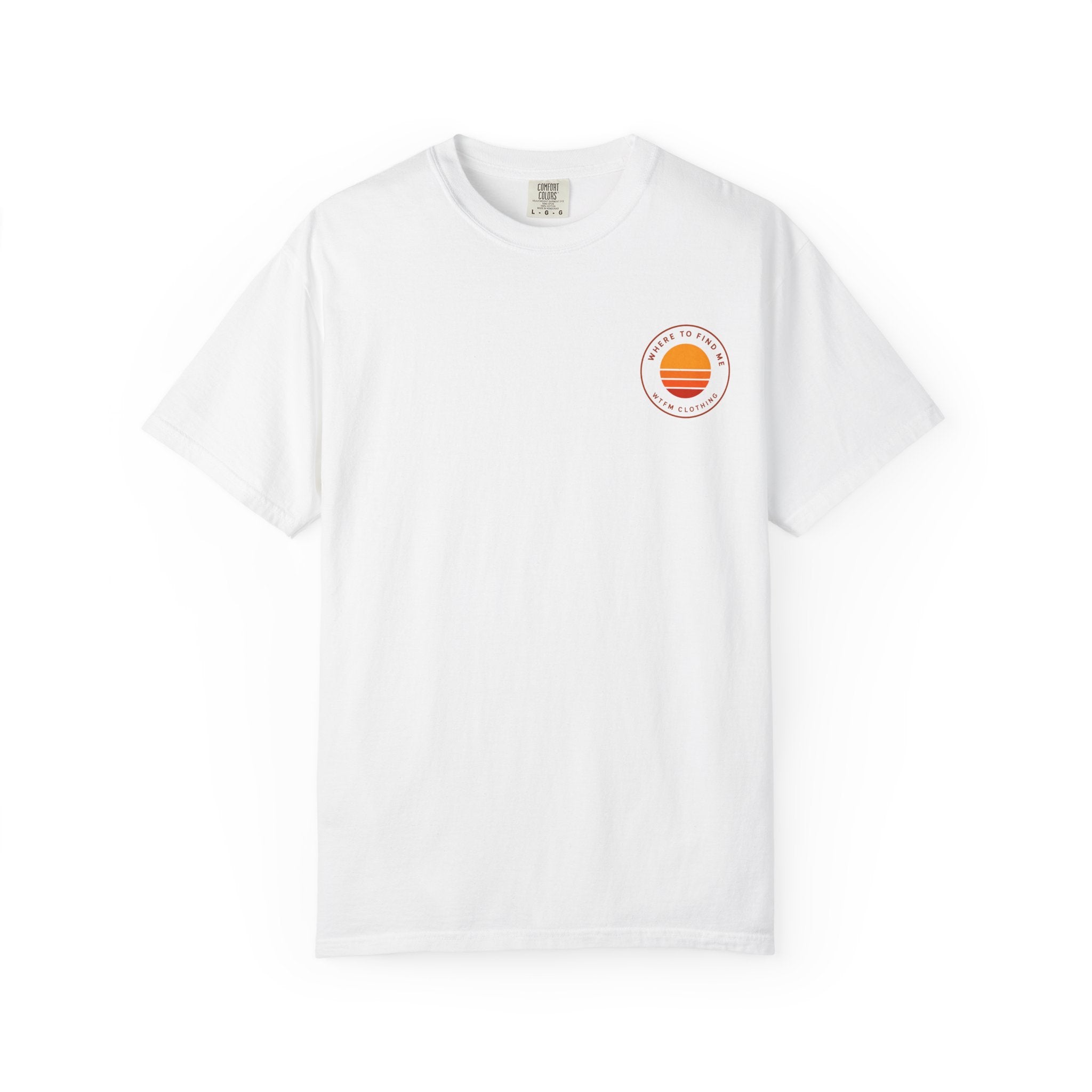 Surf Stack Graphic T-Shirt — Vintage Sunset Surfboards Tee
