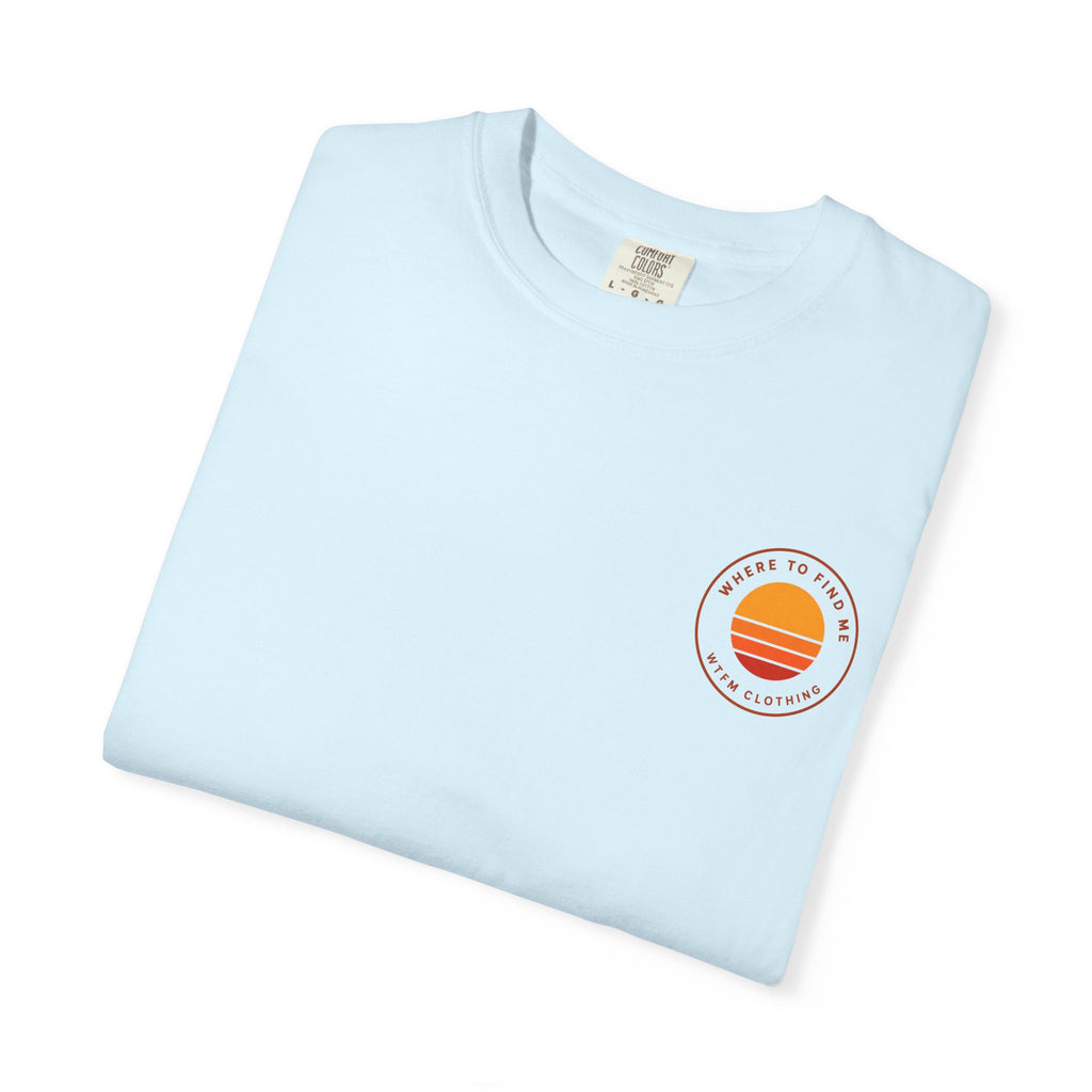 Surf Stack Graphic T-Shirt — Vintage Sunset Surfboards Tee