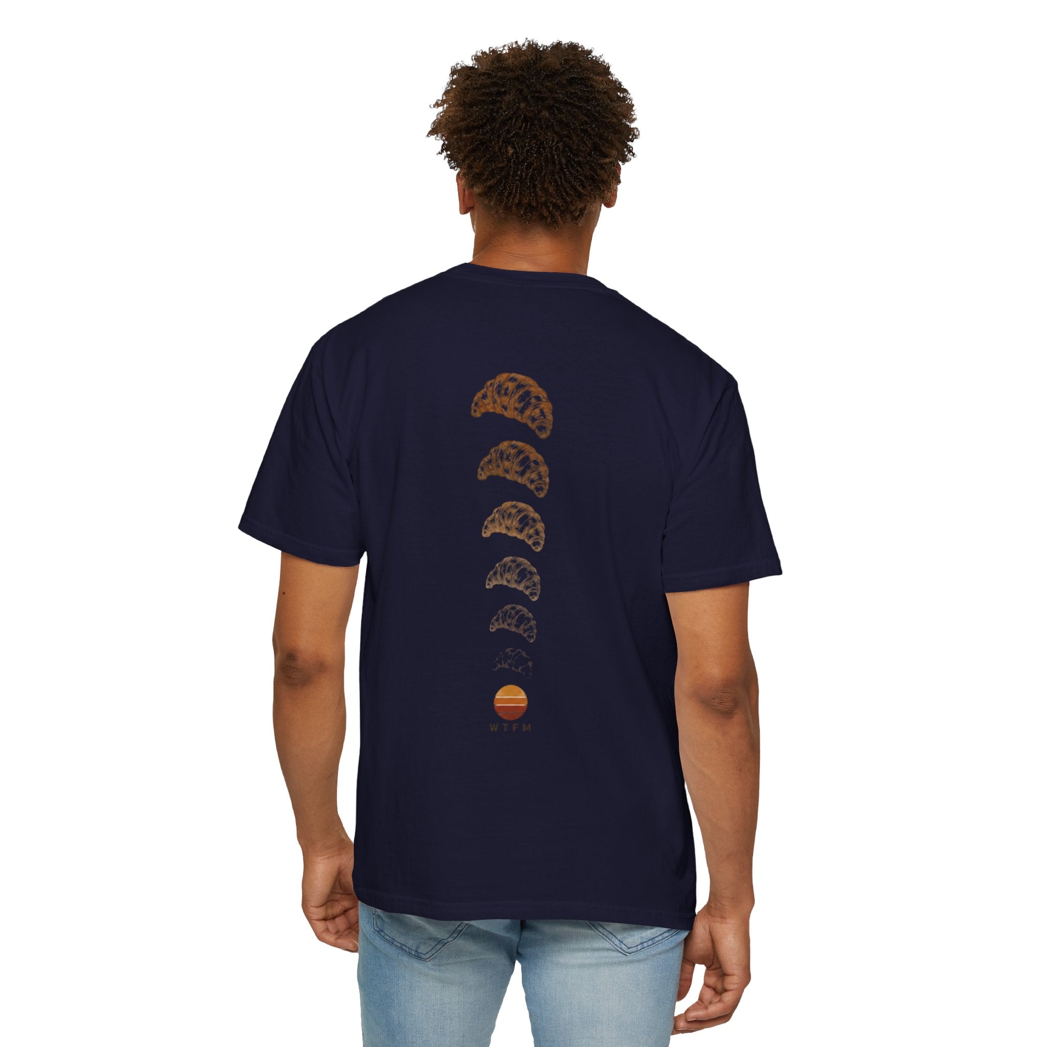 Sunset Croissant -  'WYTM' Graphic Tee