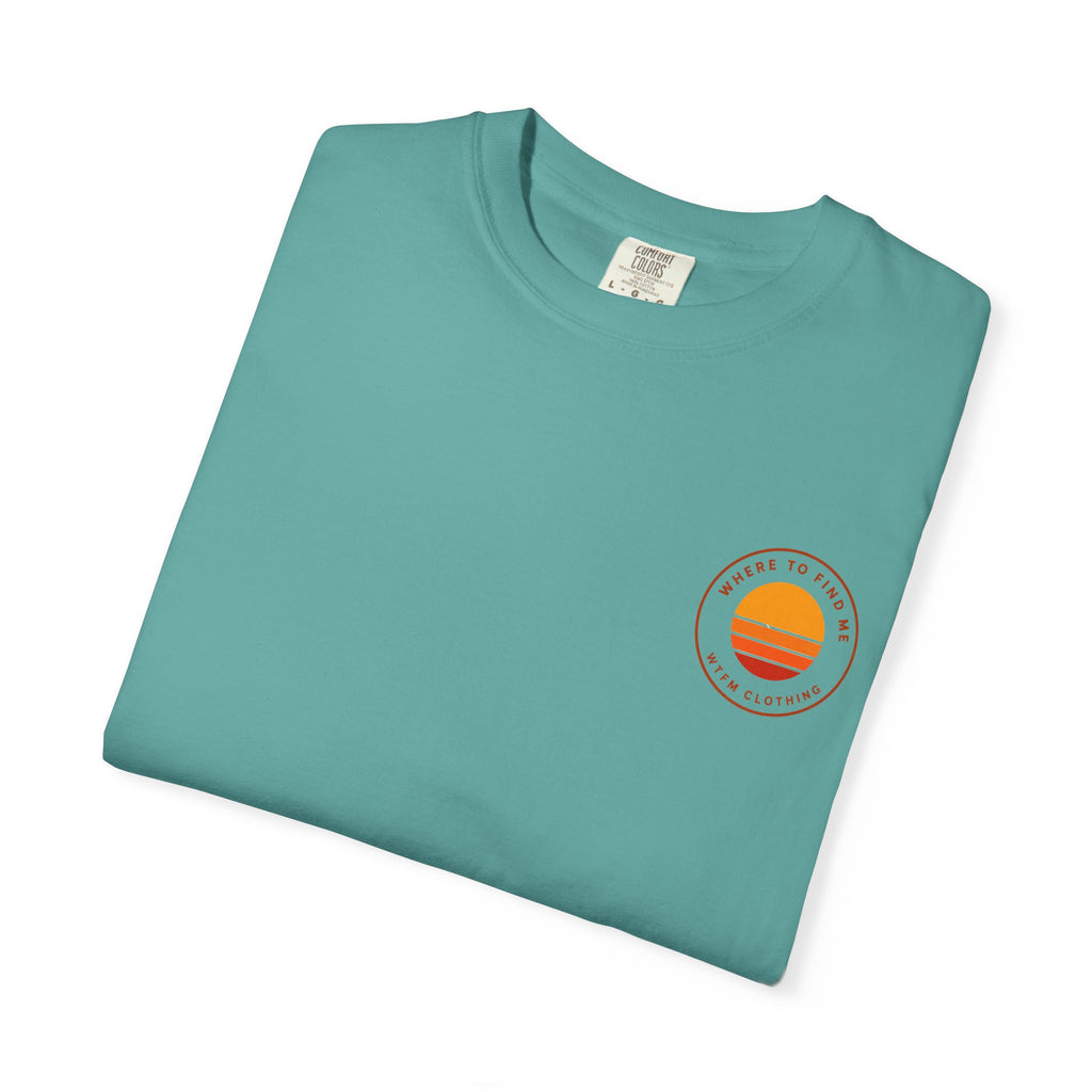 Surf Stack Graphic T-Shirt — Vintage Sunset Surfboards Tee