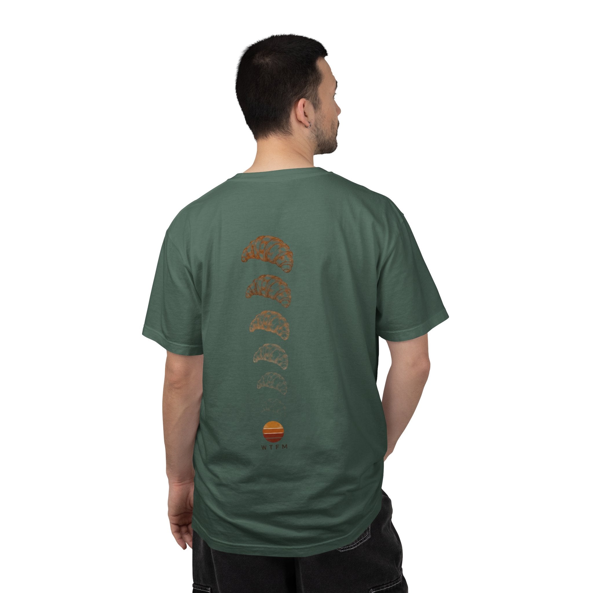 Sunset Croissant -  'WYTM' Graphic Tee