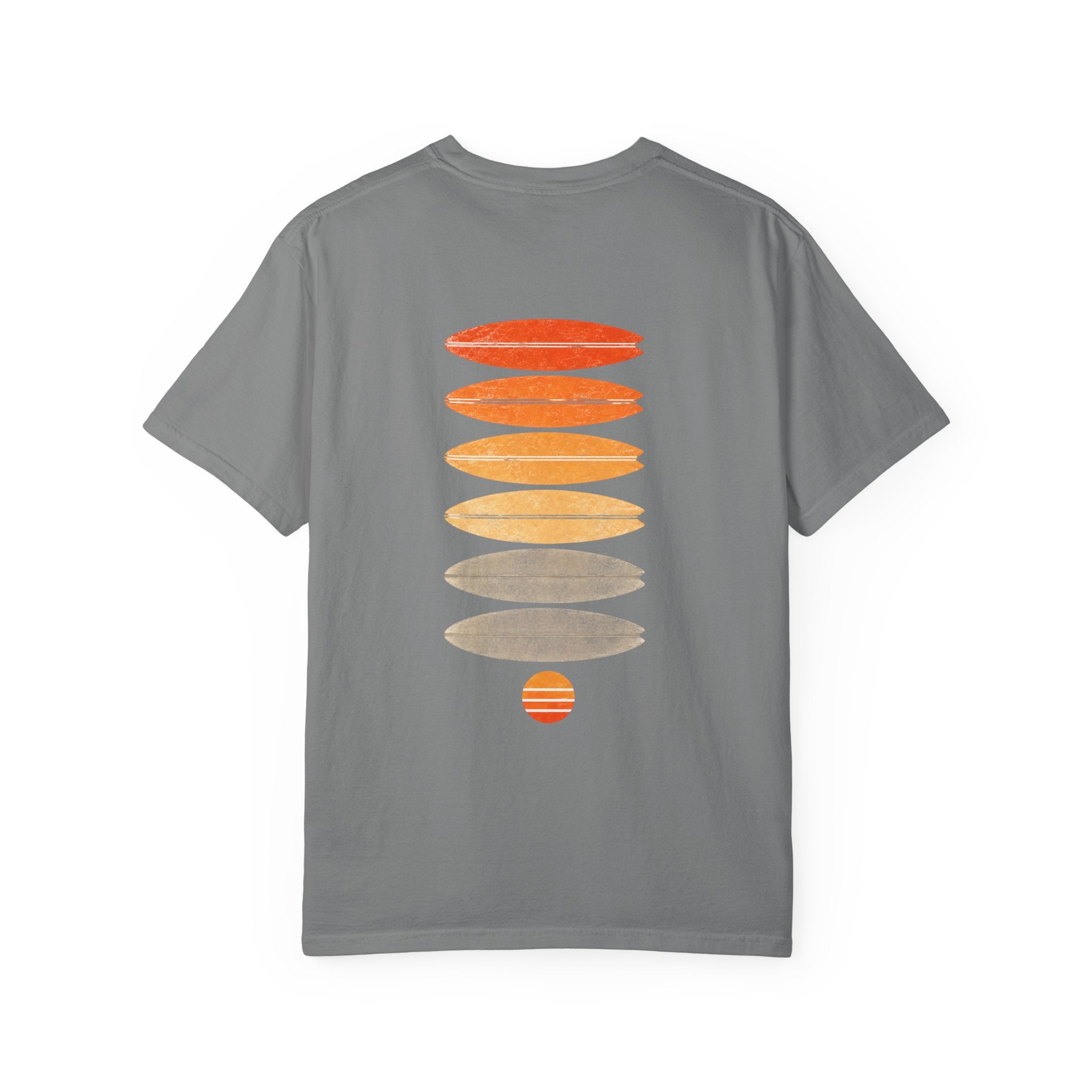 Surf Stack Graphic T-Shirt — Vintage Sunset Surfboards Tee