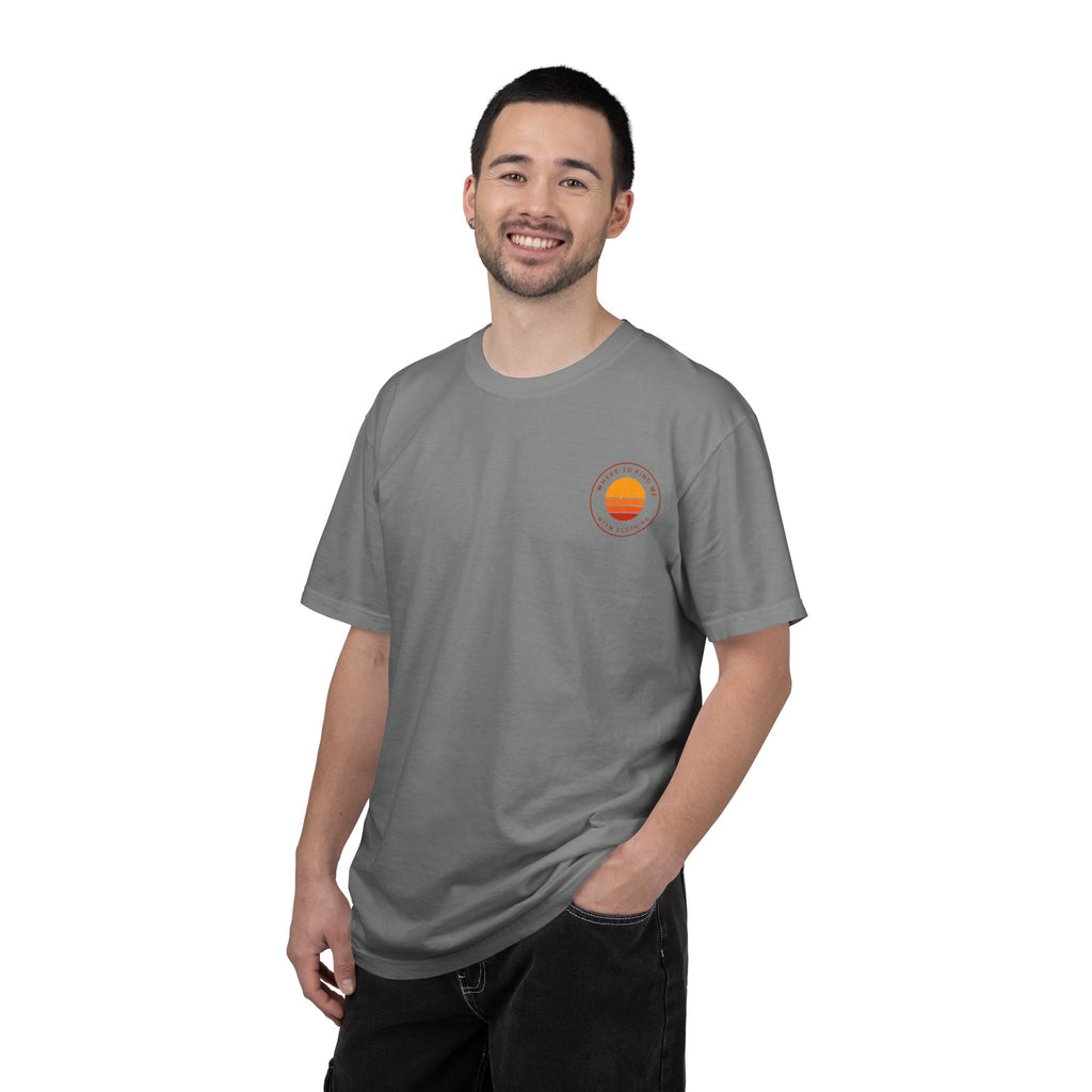 Sunset Croissant -  'WYTM' Graphic Tee