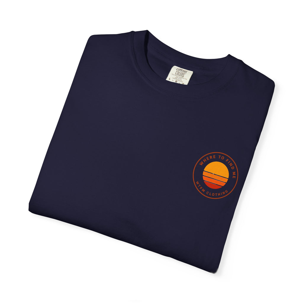 Surf Stack Graphic T-Shirt — Vintage Sunset Surfboards Tee
