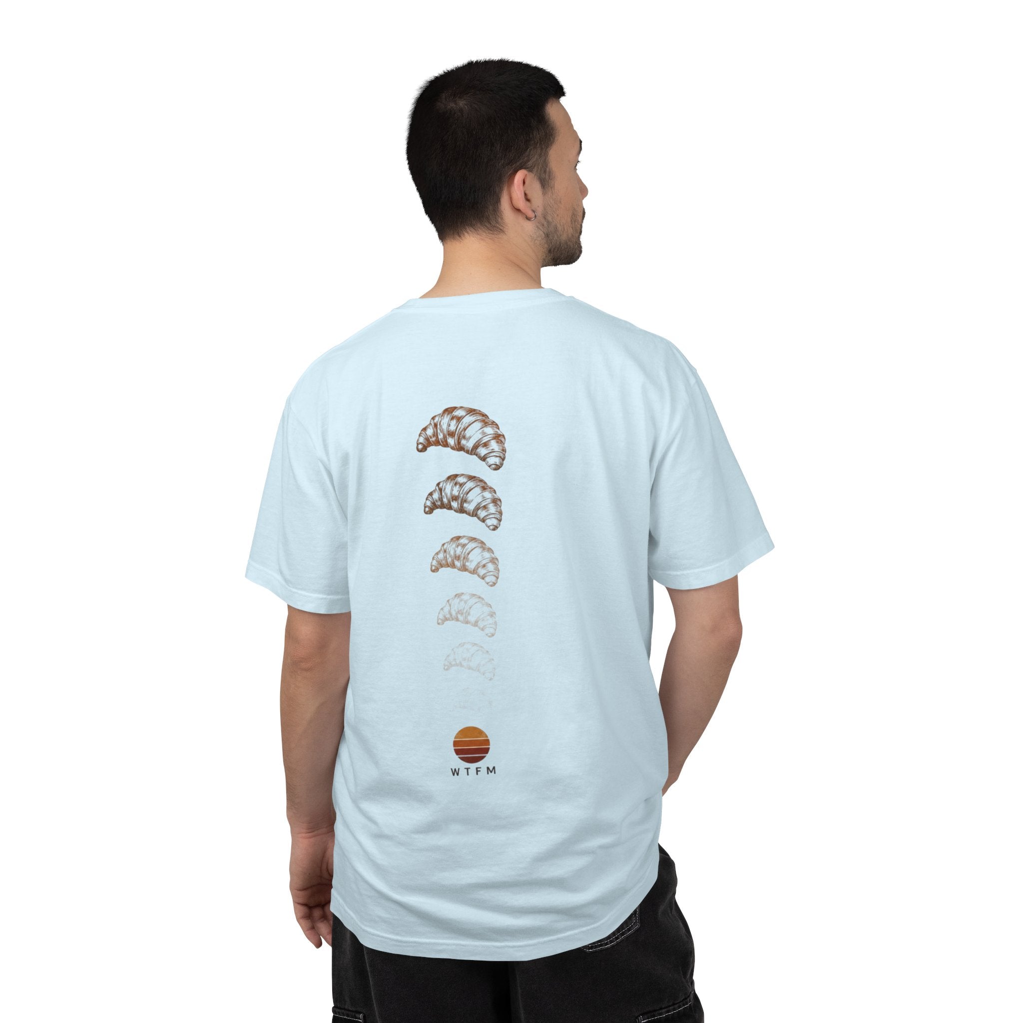 Sunset Croissant -  'WYTM' Graphic Tee