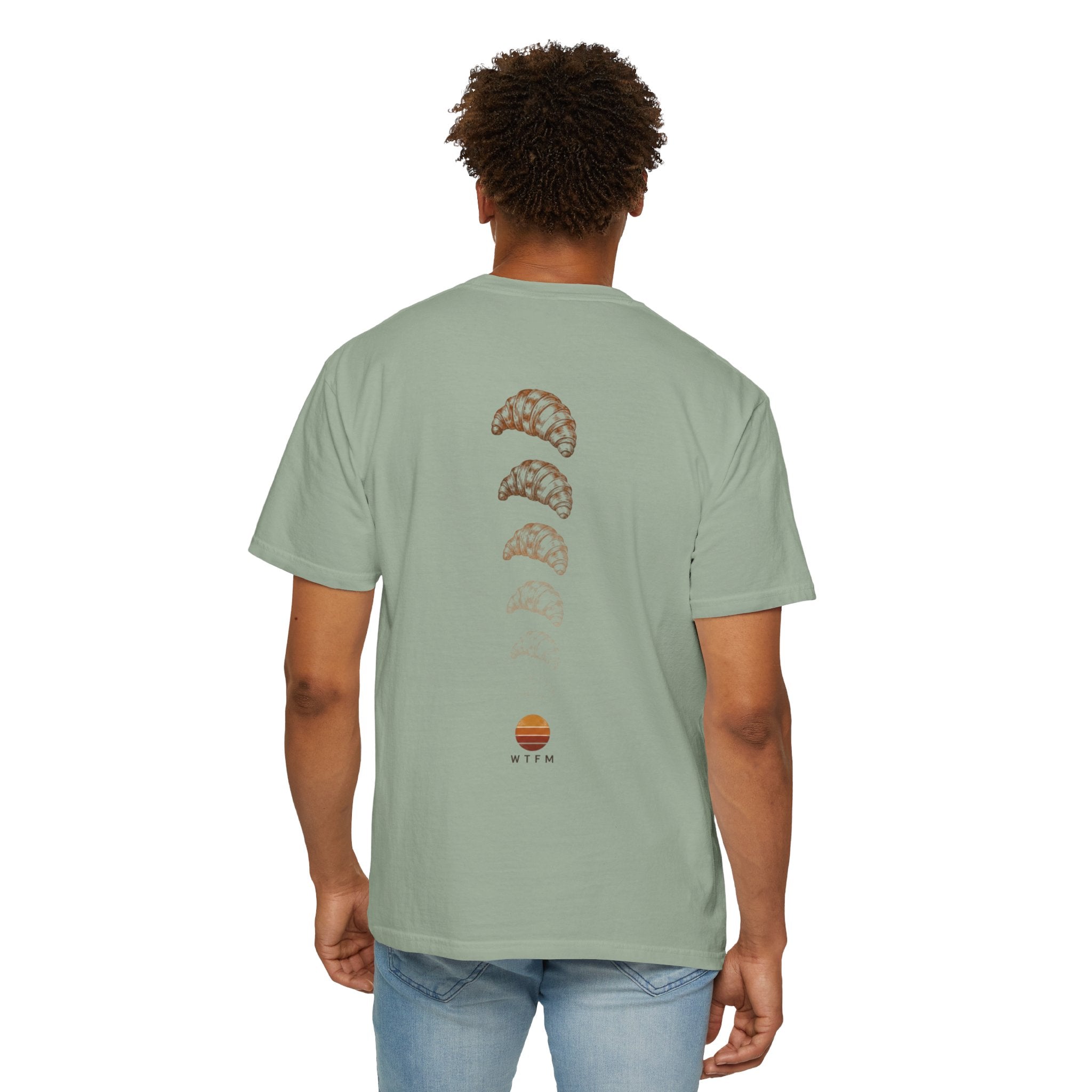Sunset Croissant -  'WYTM' Graphic Tee