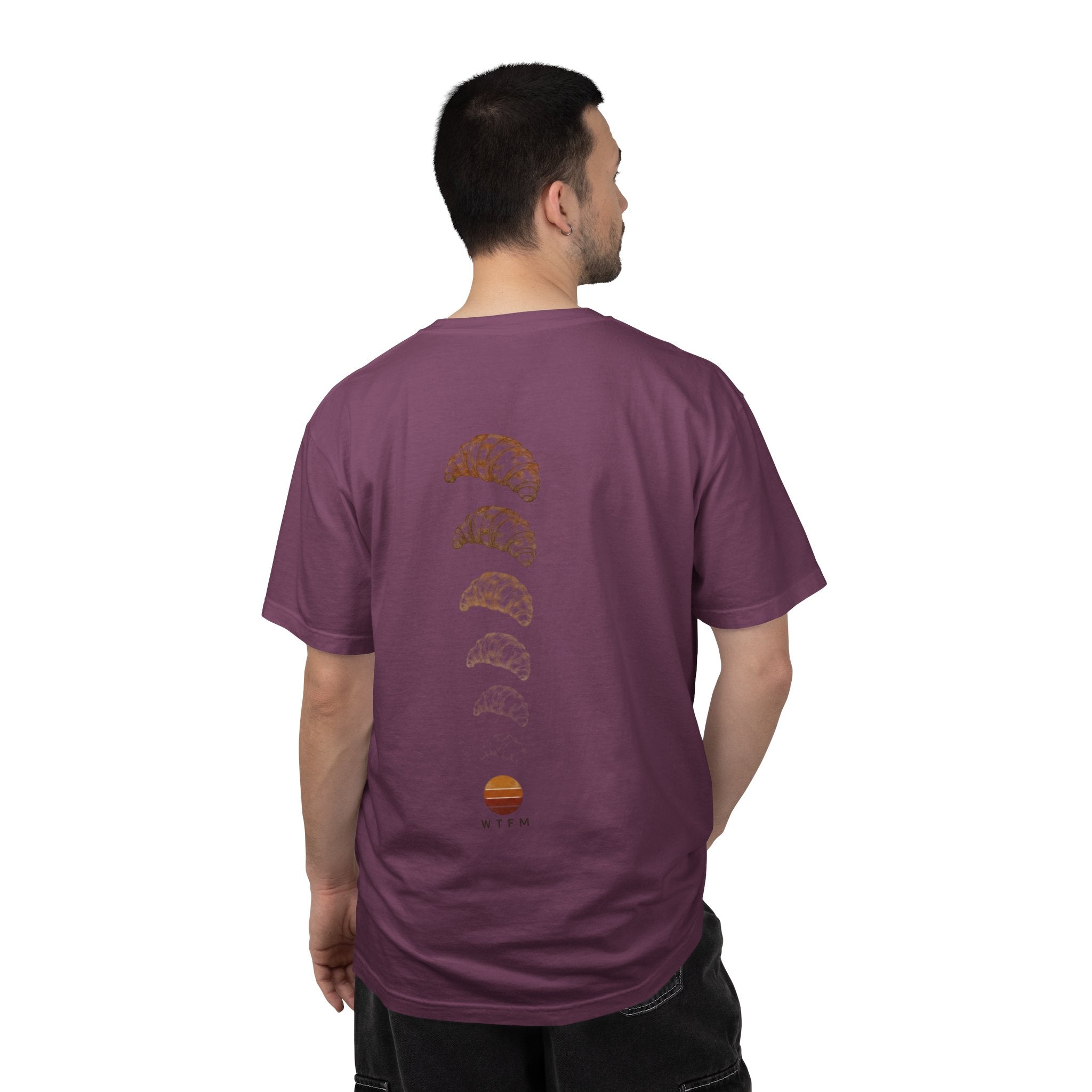 Sunset Croissant -  'WYTM' Graphic Tee