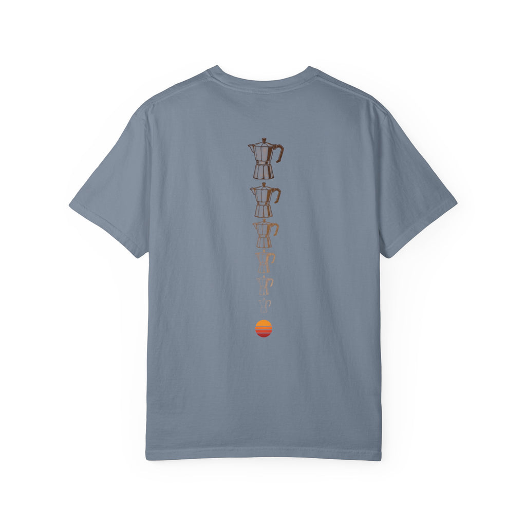 Sunset Moka Pot - WTFM - T-shirt