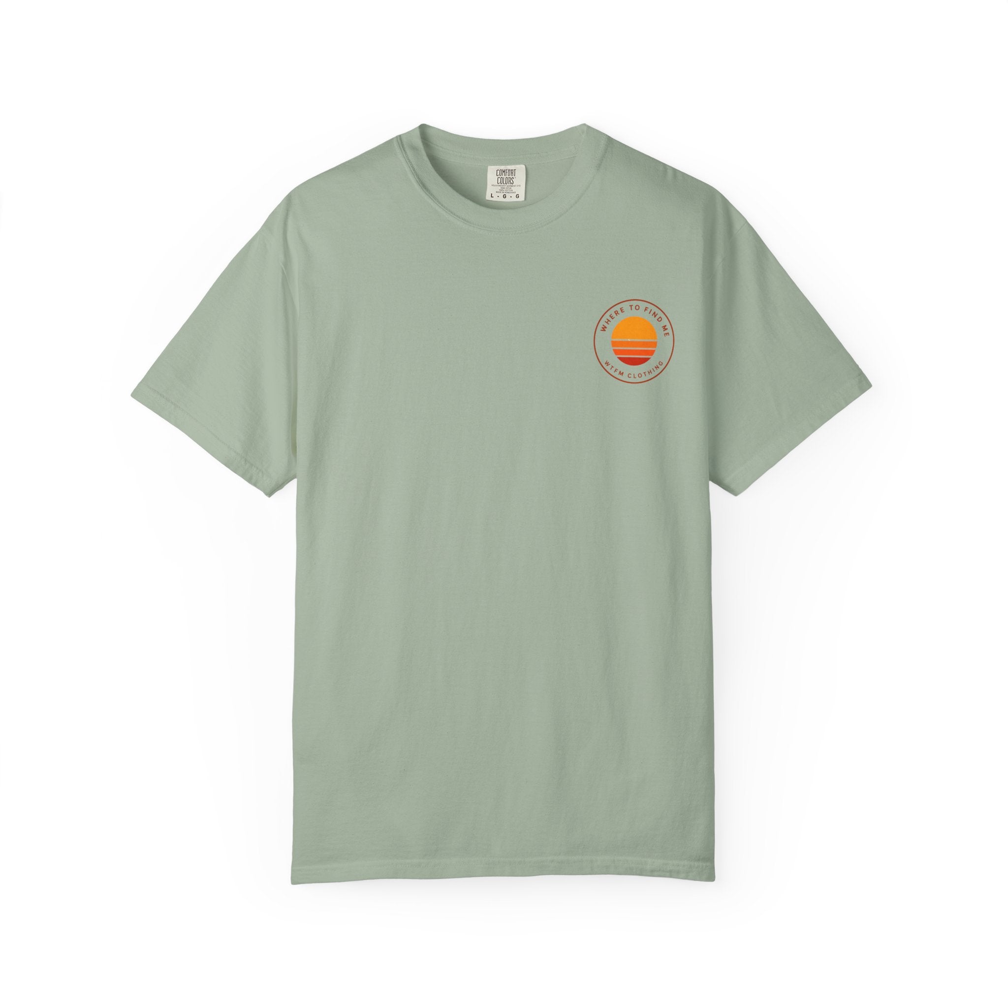 Sunset Croissant -  'WYTM' Graphic Tee