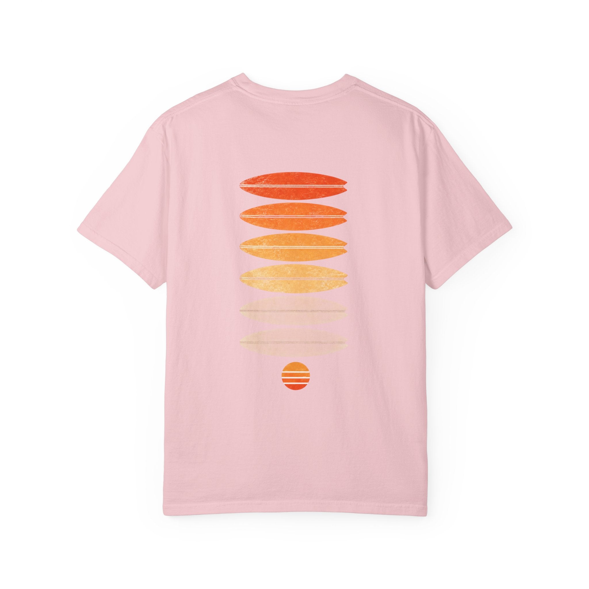 Surf Stack Graphic T-Shirt — Vintage Sunset Surfboards Tee