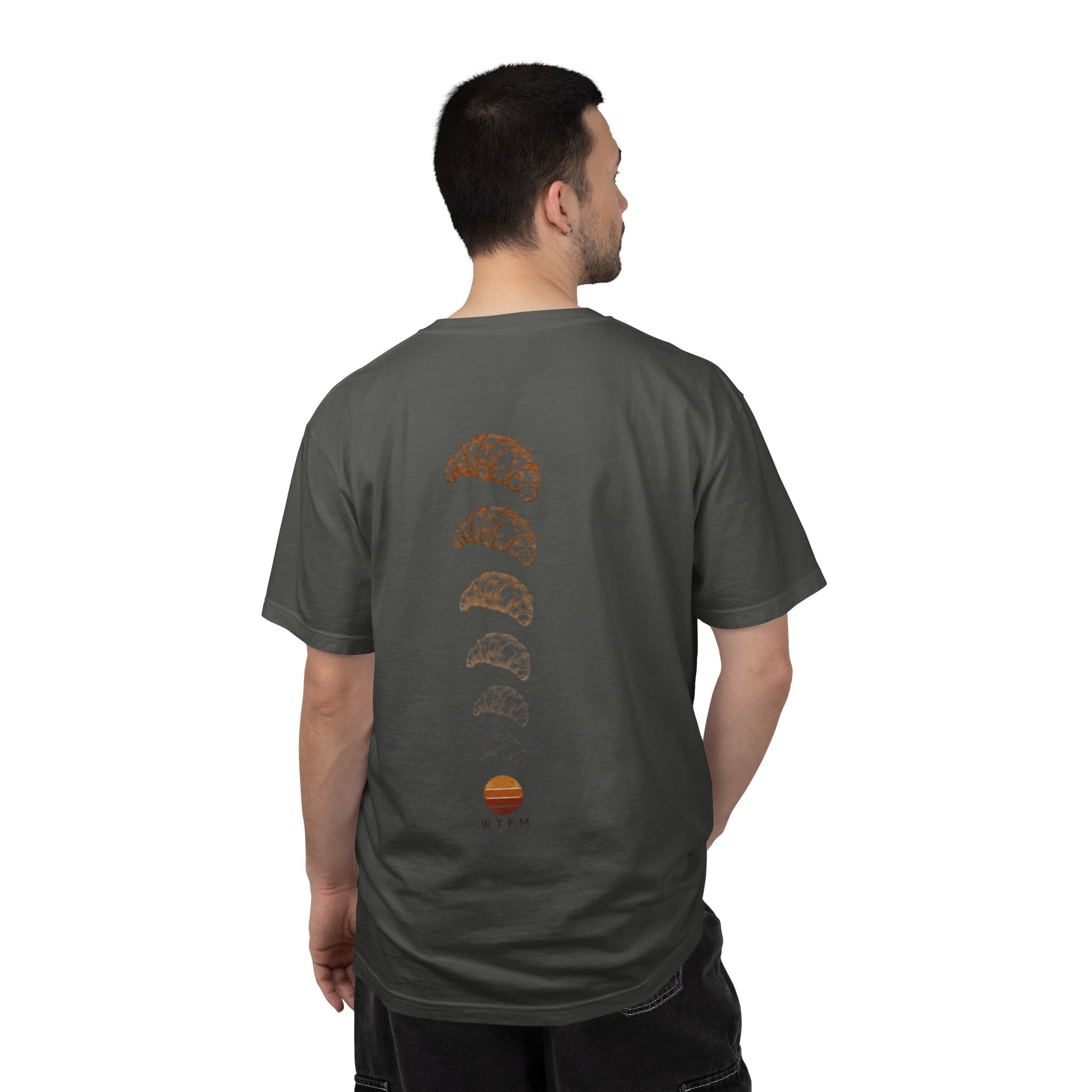 Sunset Croissant -  'WYTM' Graphic Tee