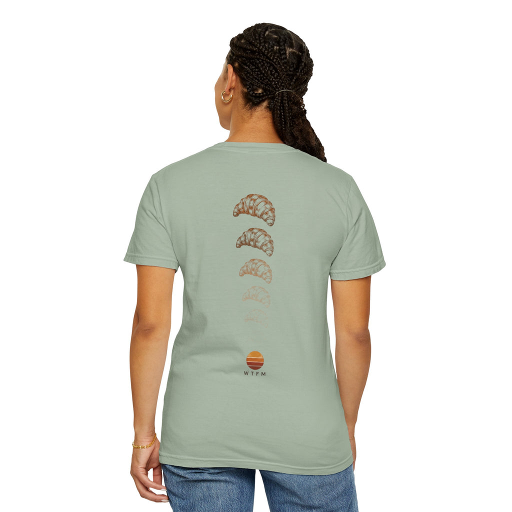 Sunset Croissant -  'WYTM' Graphic Tee
