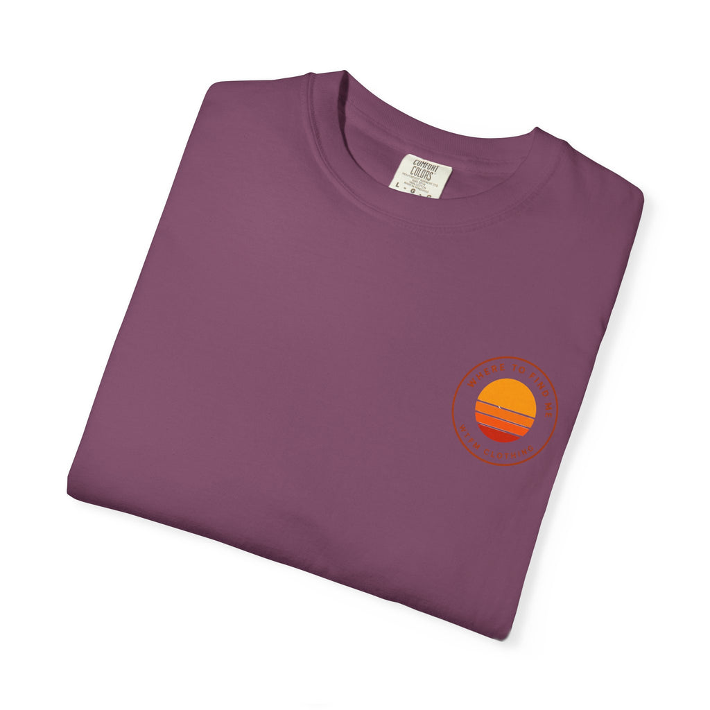 Surf Stack Graphic T-Shirt — Vintage Sunset Surfboards Tee