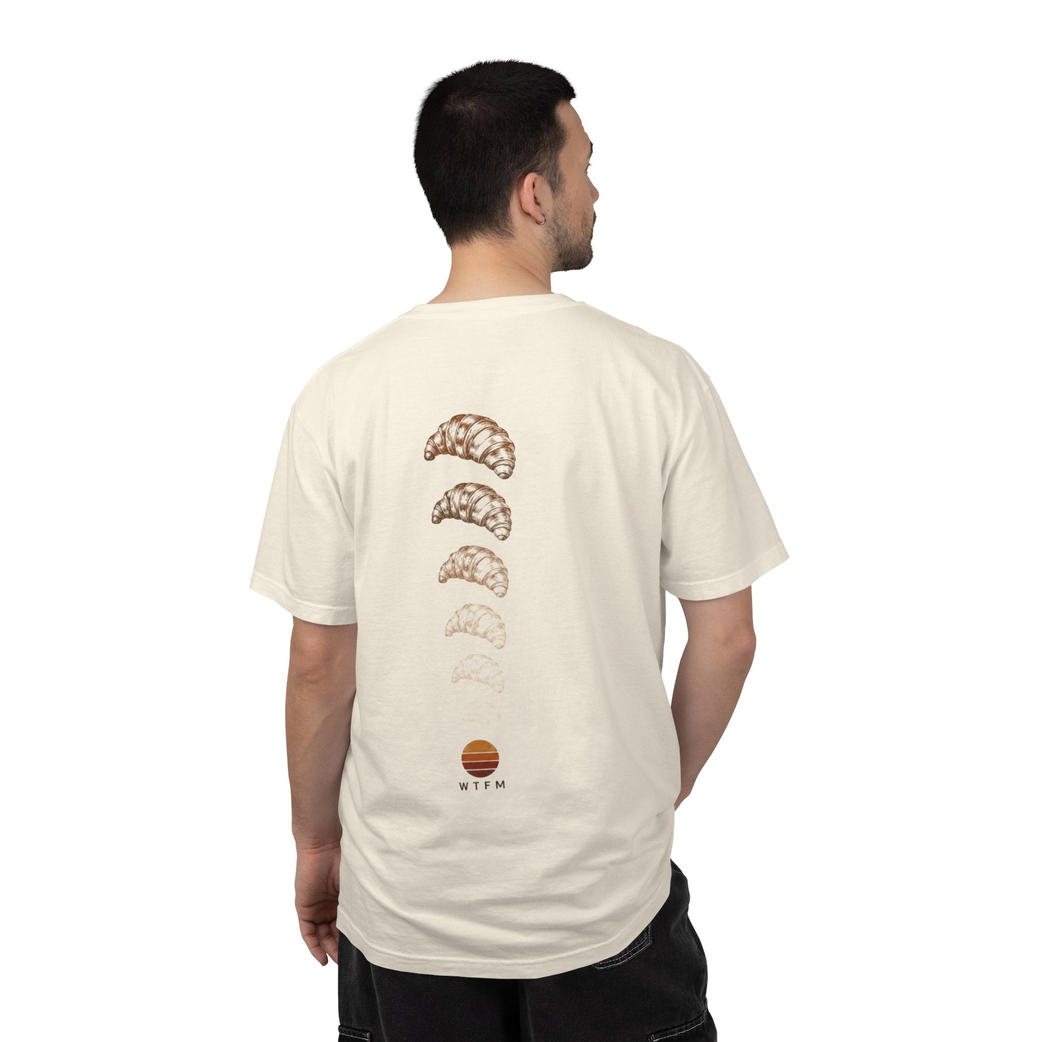 Sunset Croissant -  'WYTM' Graphic Tee