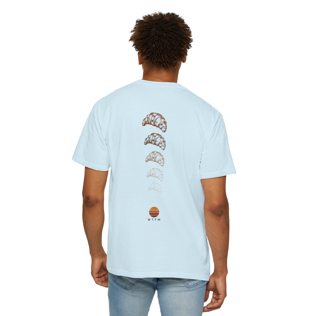 Sunset Croissant -  'WYTM' Graphic Tee