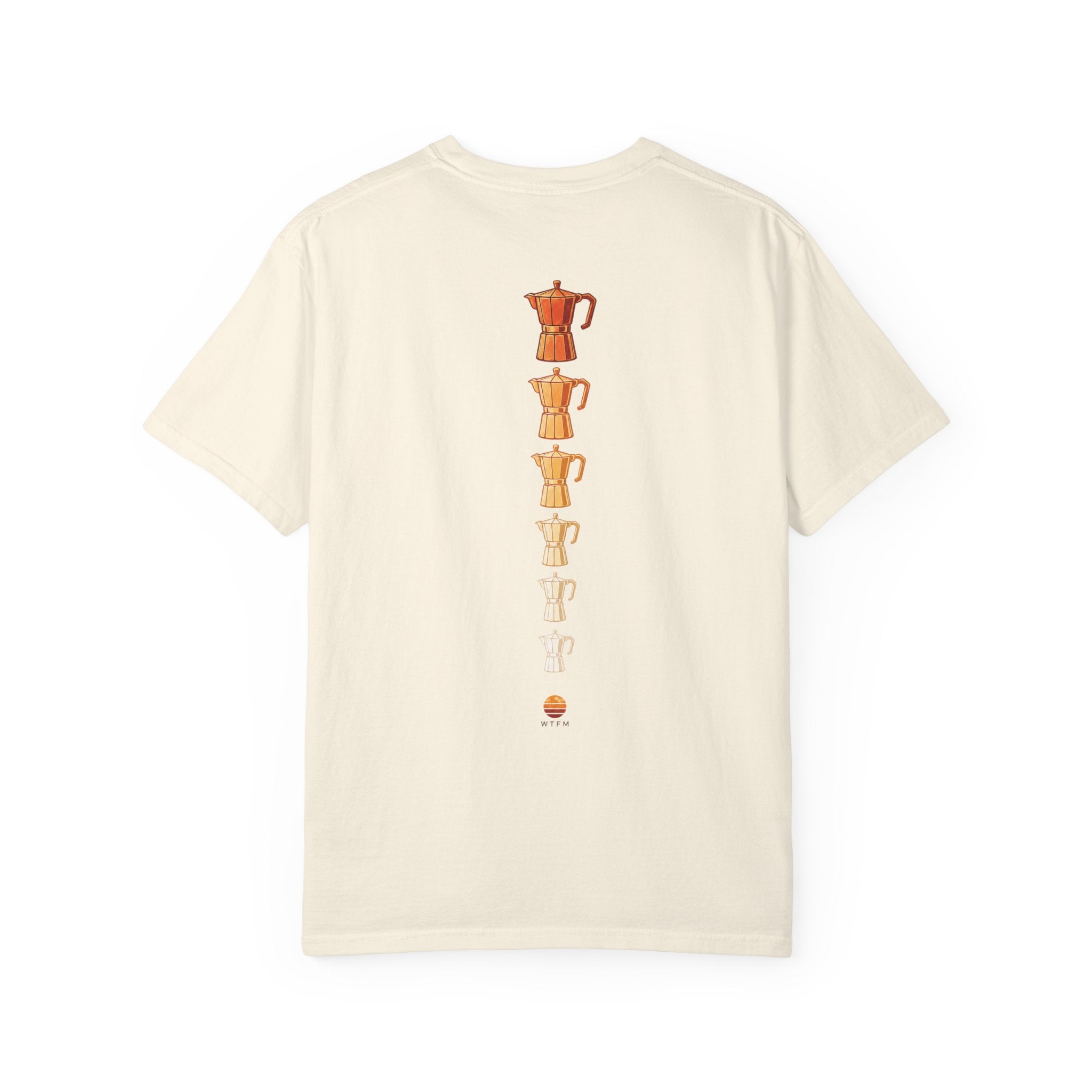 Sunset Moka Pot - WTFM - T-shirt