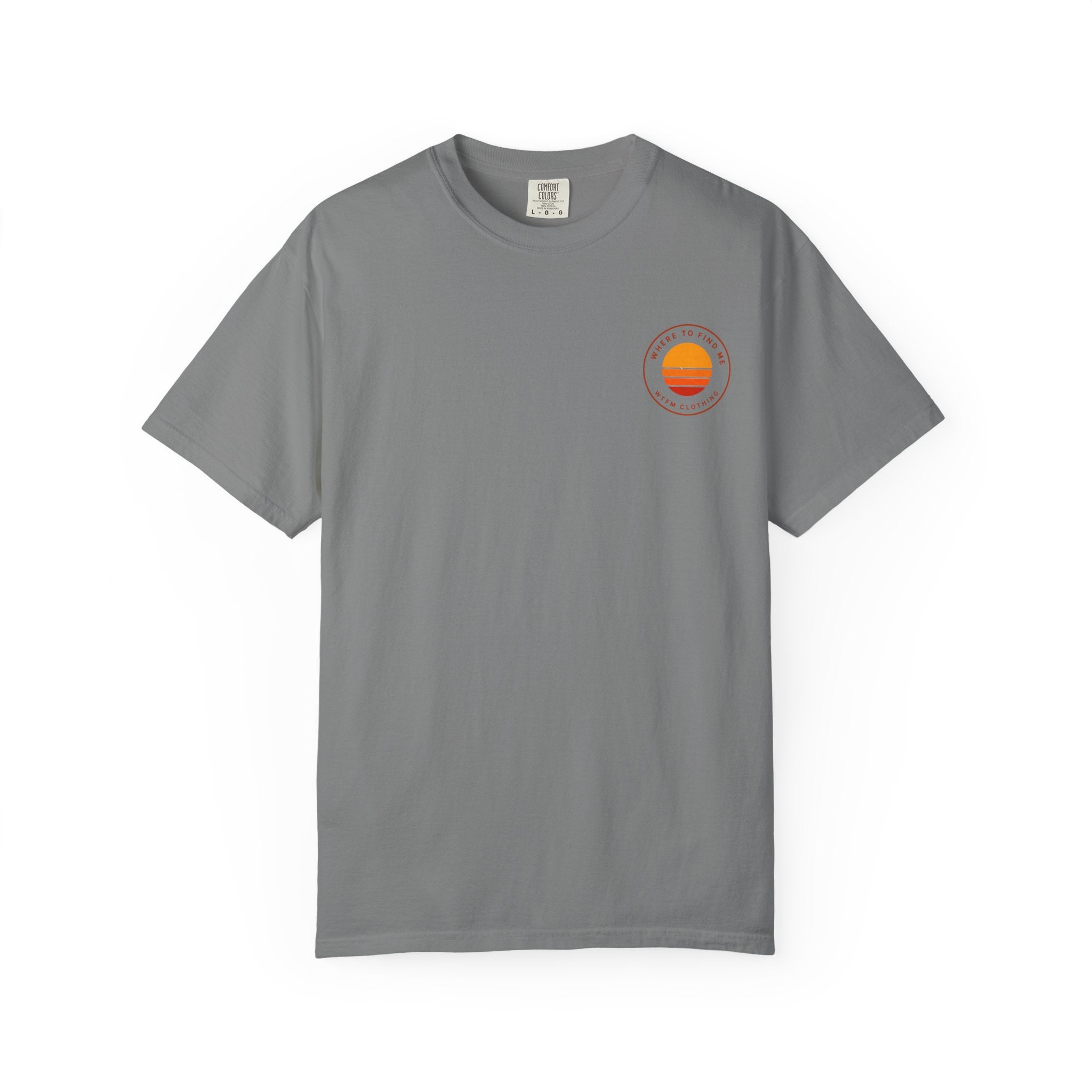 Sunset Croissant -  'WYTM' Graphic Tee