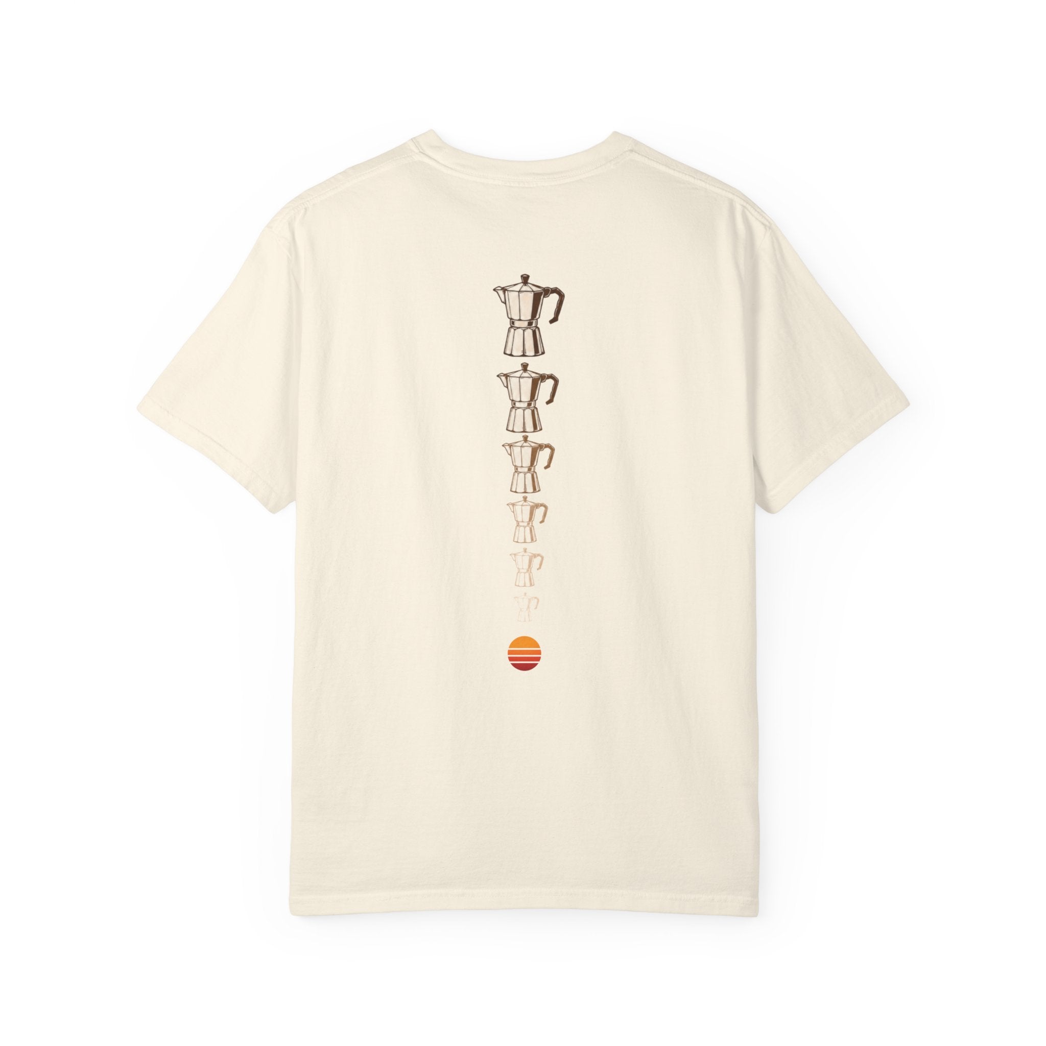 Sunset Moka Pot - WTFM - T-shirt