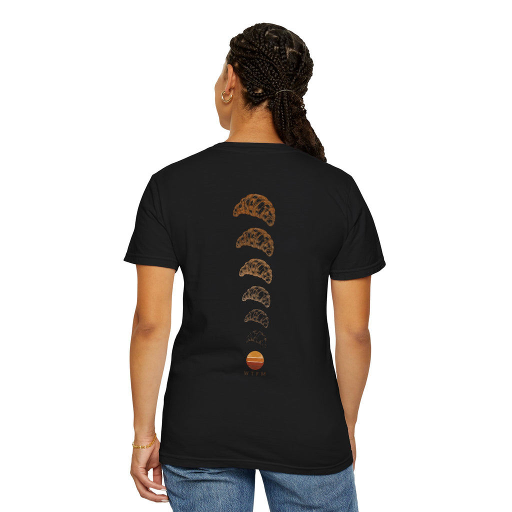 Sunset Croissant -  'WYTM' Graphic Tee