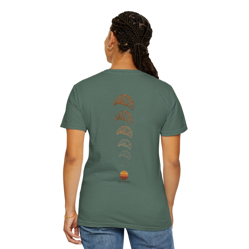 Sunset Croissant -  'WYTM' Graphic Tee