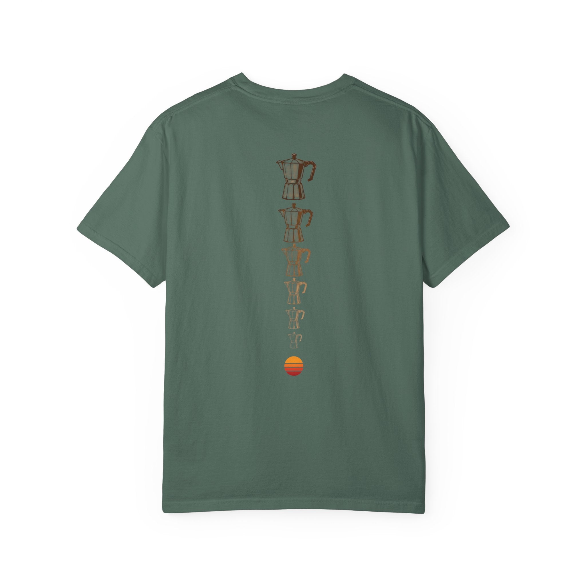 Sunset Moka Pot - WTFM - T-shirt