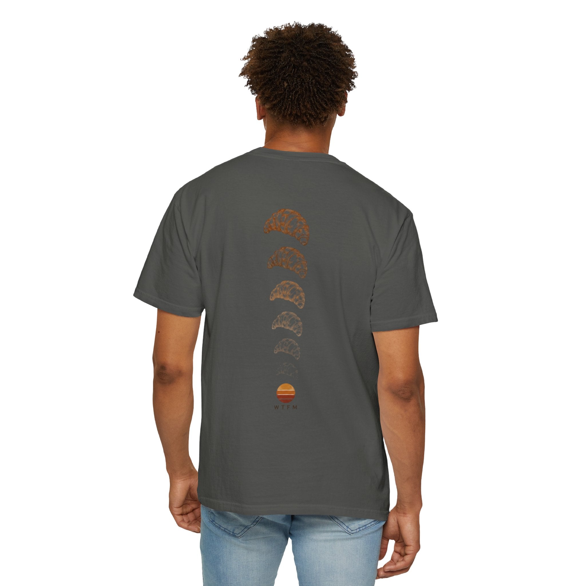 Sunset Croissant -  'WYTM' Graphic Tee