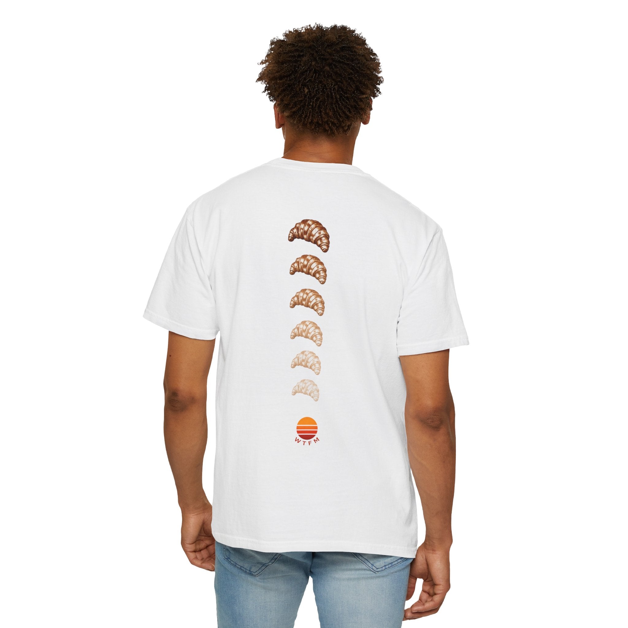 Sunset Croissant -  'WYTM' Graphic Tee