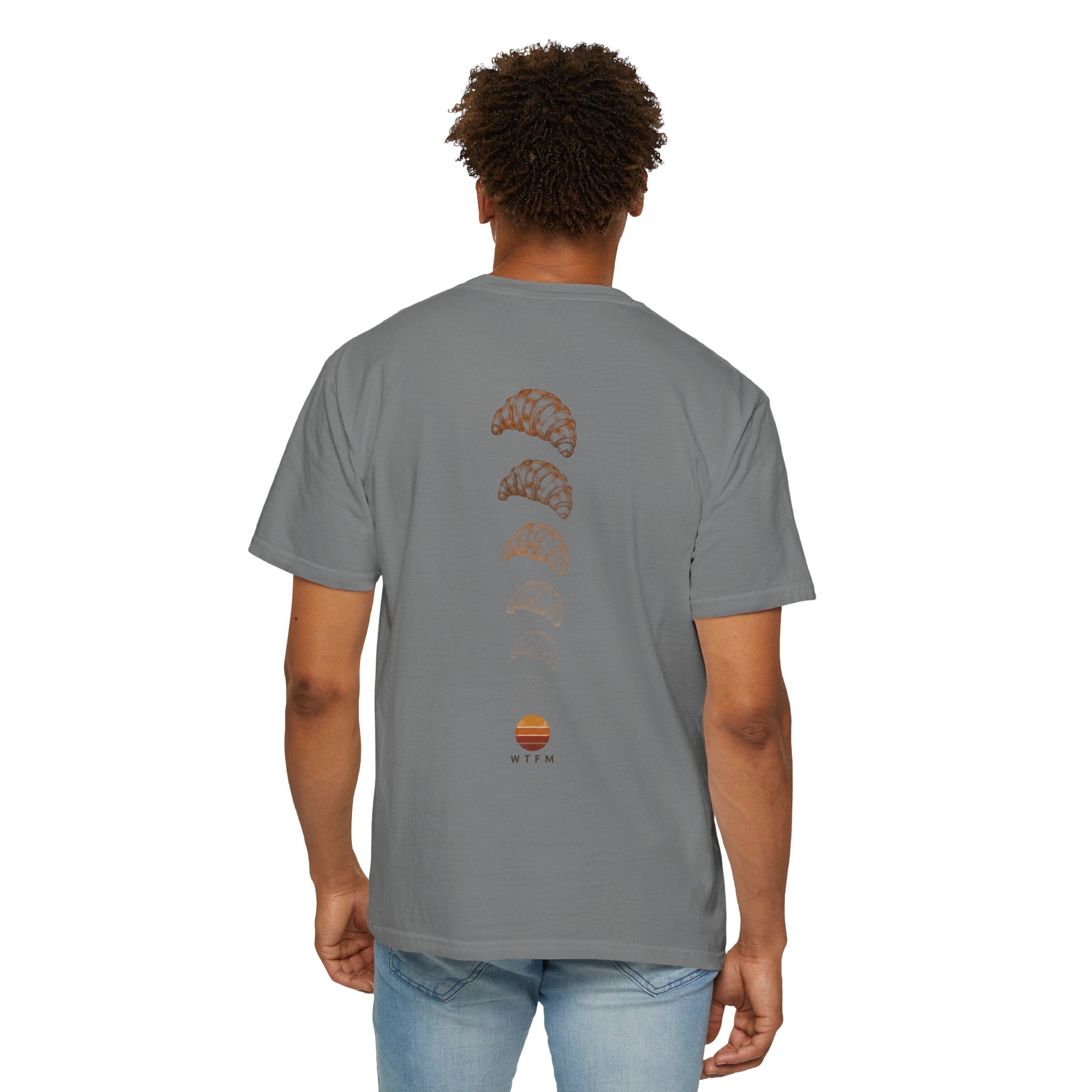 Sunset Croissant -  'WYTM' Graphic Tee