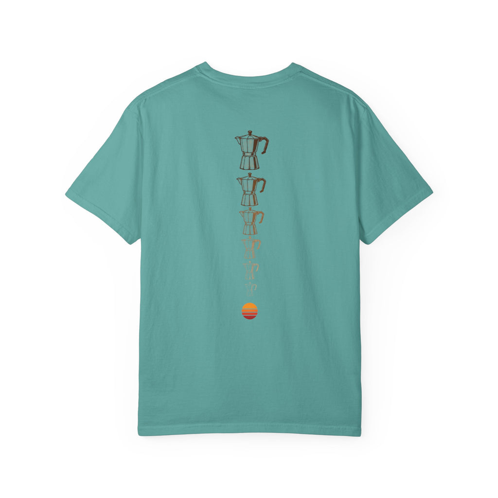 Sunset Moka Pot - WTFM - T-shirt