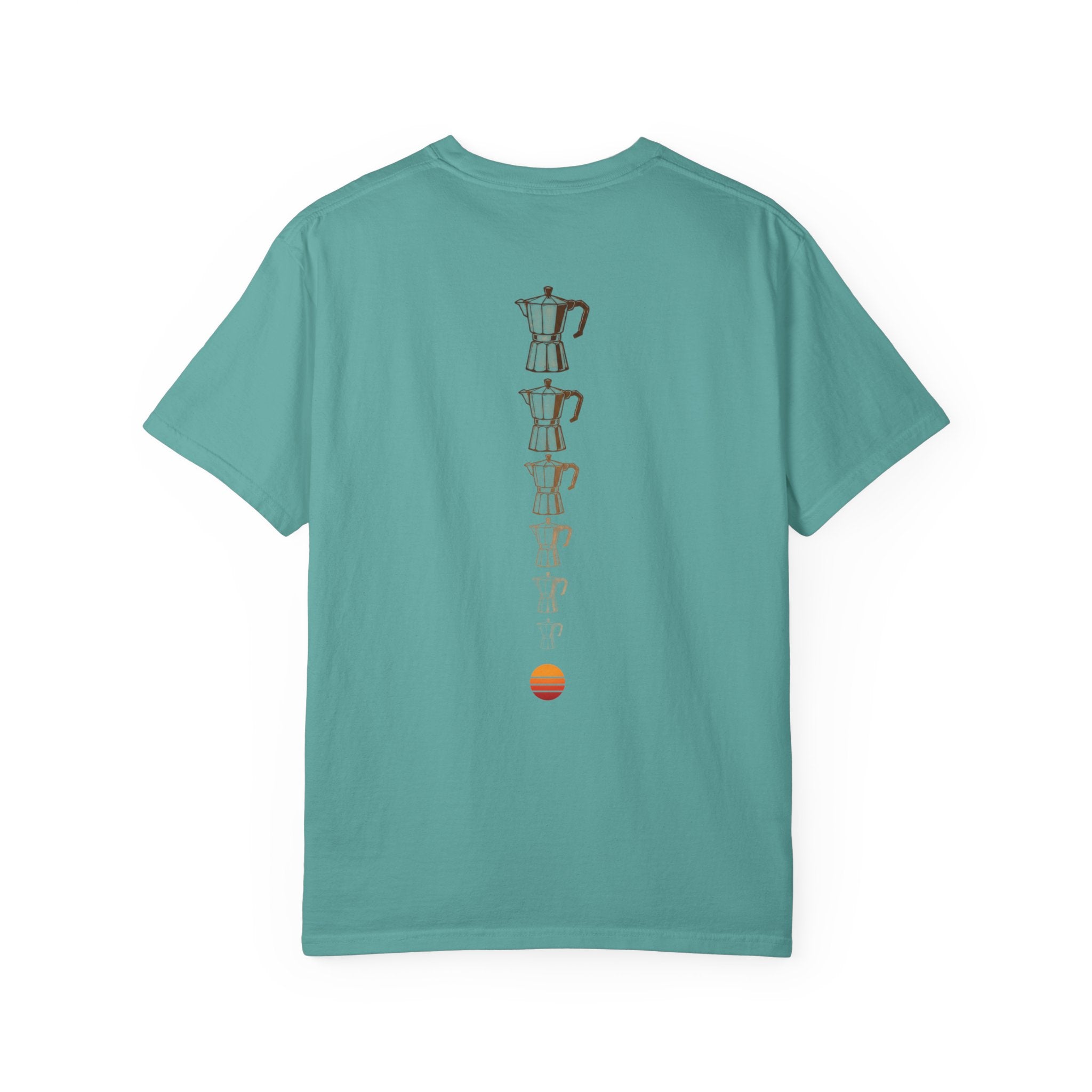 Sunset Moka Pot - WTFM - T-shirt