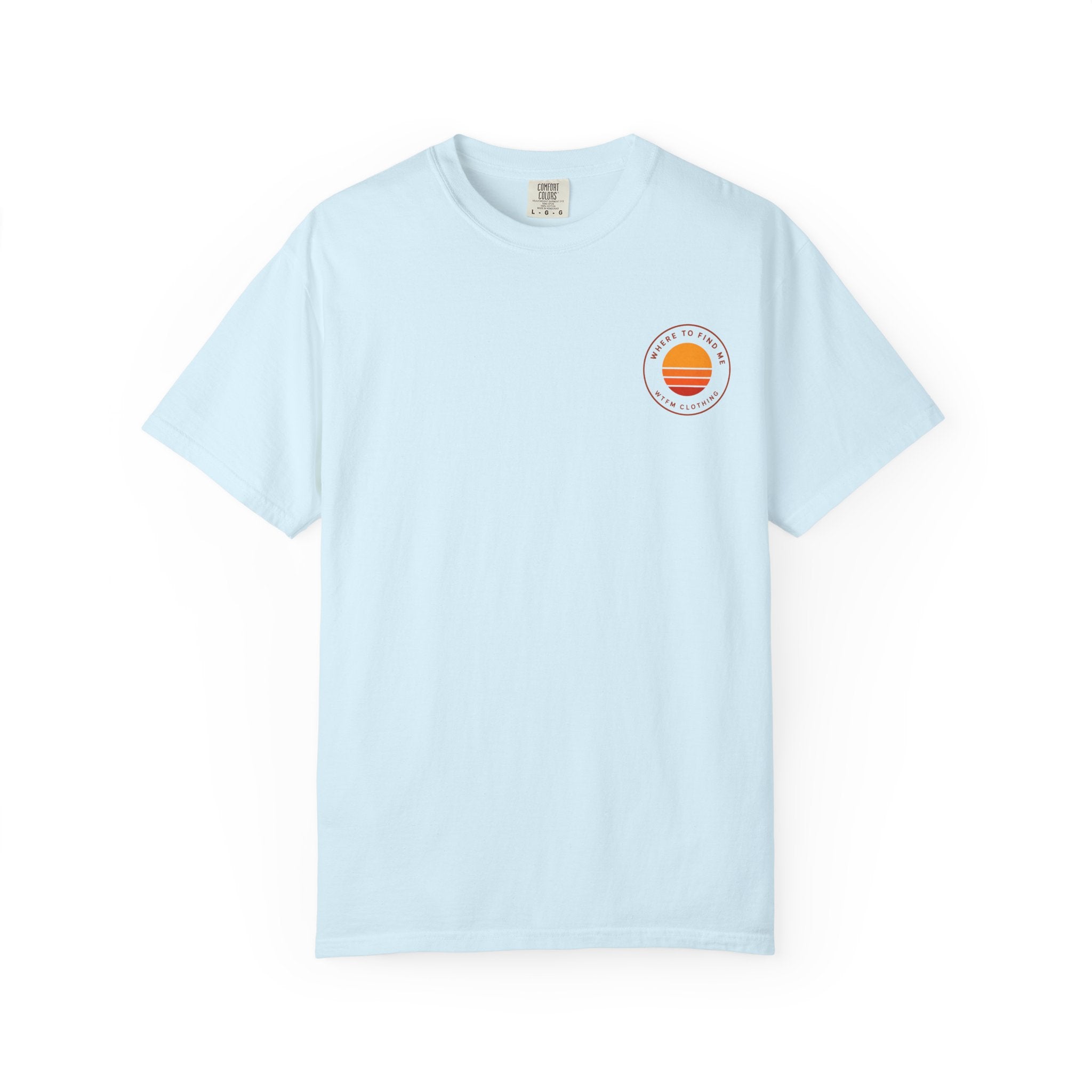Sunset Croissant -  'WYTM' Graphic Tee