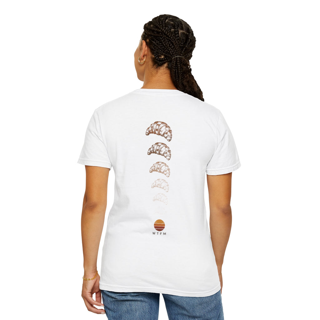 Sunset Croissant -  'WYTM' Graphic Tee