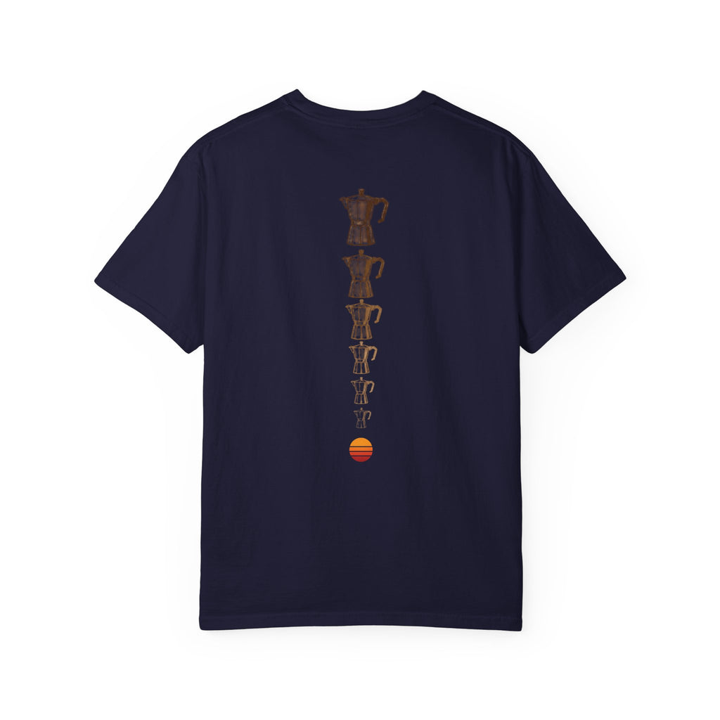 Sunset Moka Pot - WTFM - T-shirt
